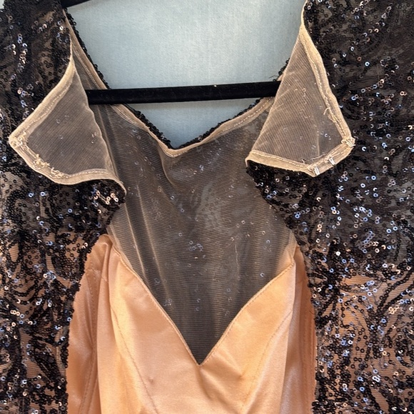 NWT Long Sequin Bodice A-line Dress by Juliet XXL - Picture 10 of 12